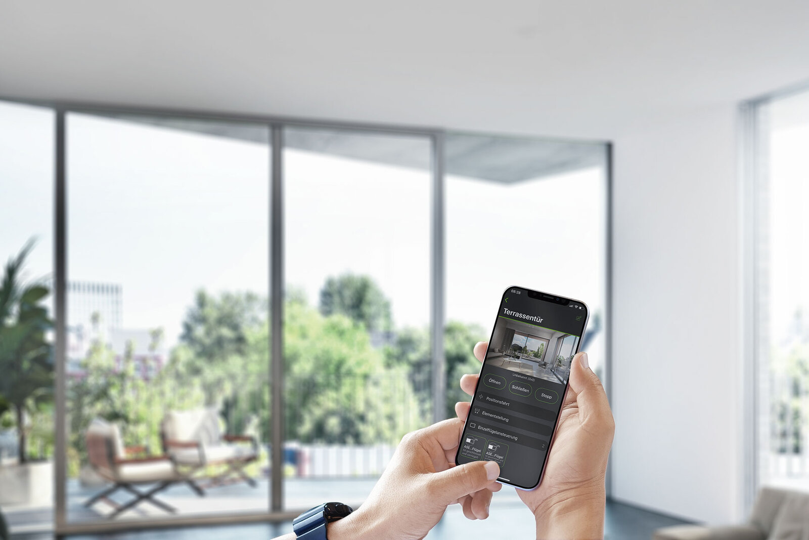 Automatisches Lüften per Smartphone